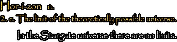 Horizon - The Limit of the Theoretically Possible Universe